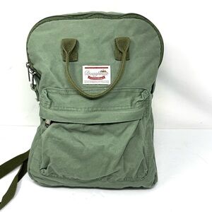 Doughnut Olive Green Organic Cotton Backpack